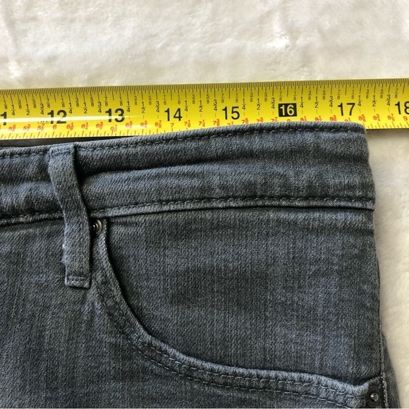 AG Adriano Goldschmied The Stevie Ankle Slim Straight Grey Jean Petite 32 - Picture 8 of 10